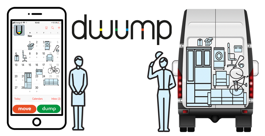 Phone van man woman